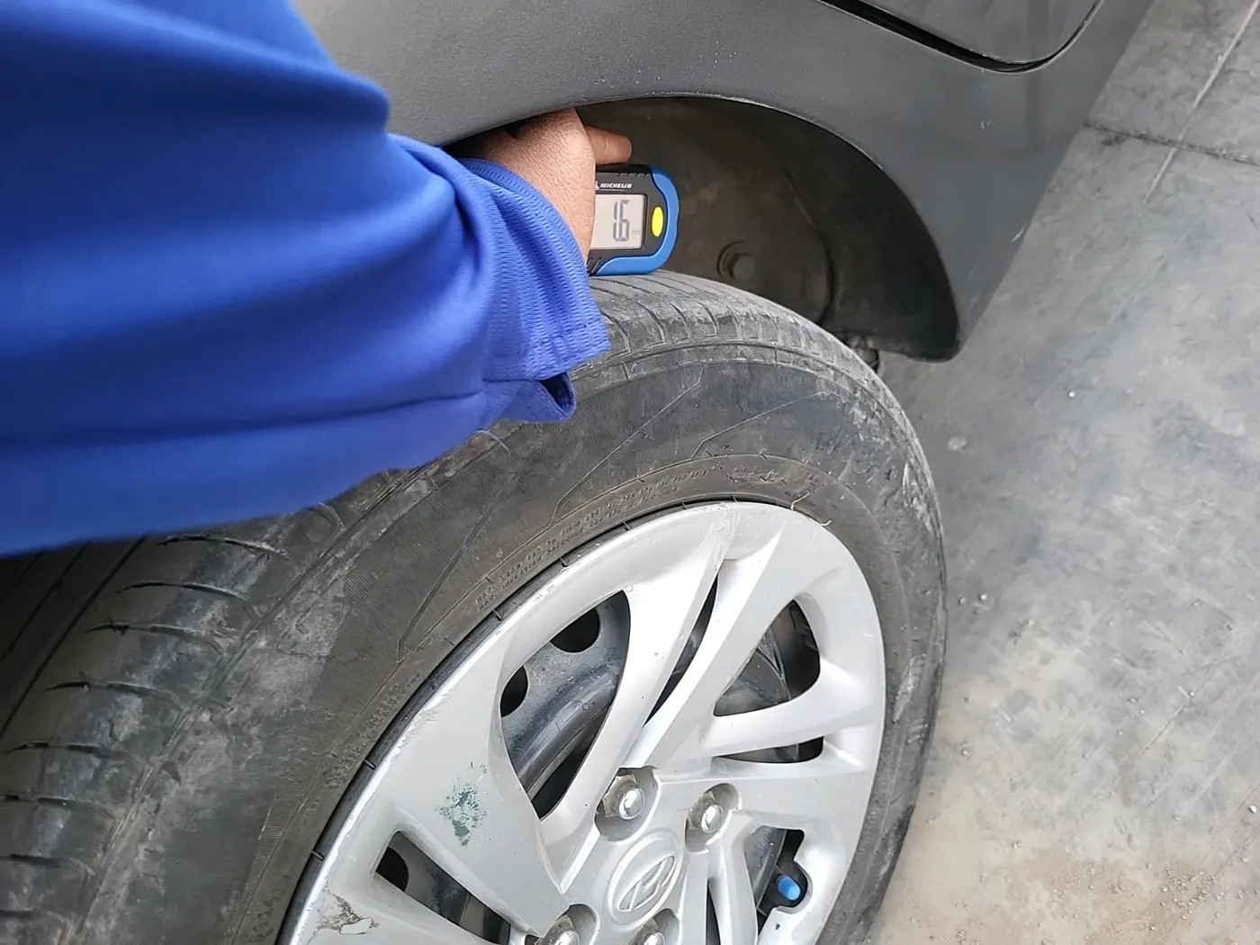 2020 Hyundai AURA S 1.2 CNG, CNG, Manual, 82,910 km, tyre