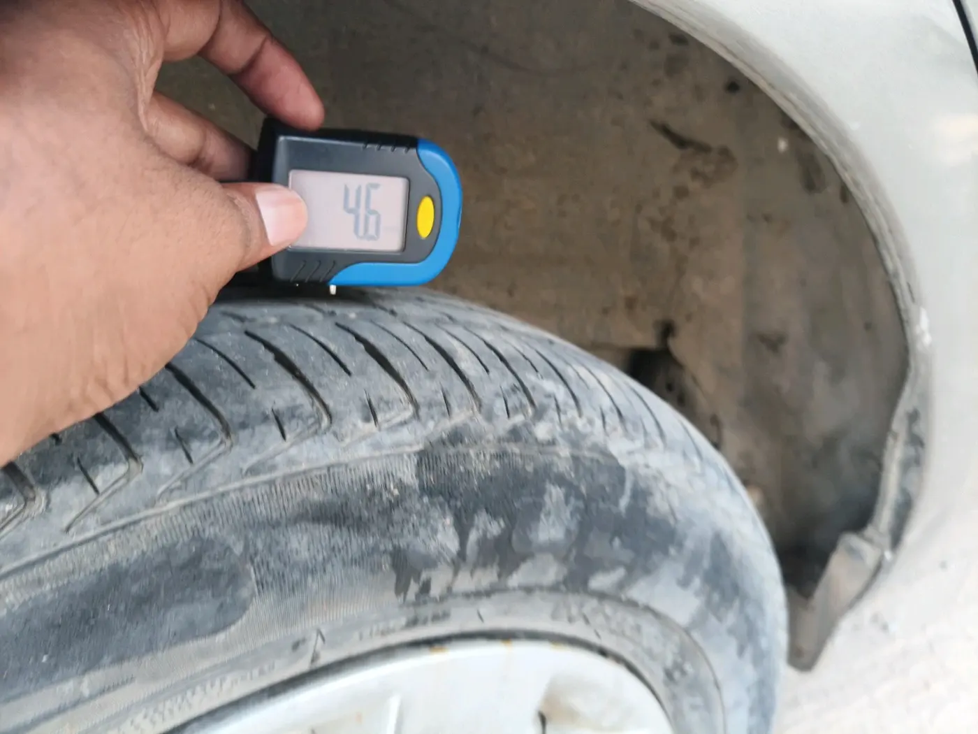 2021 Maruti New Wagon-R LXI CNG 1.0, CNG, Manual, 57,214 km, tyre