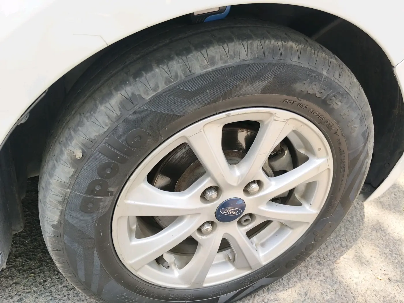 2019 Ford New Figo TITANIUM1.5 DIESEL, Diesel, Manual, 1,50,156 km, tyre