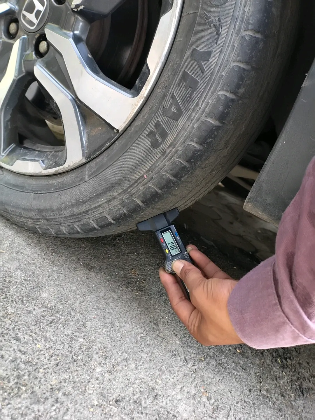 2018 Honda WR-V 1.2L I-VTEC VX MT, CNG, Manual, 85,253 km, tyre