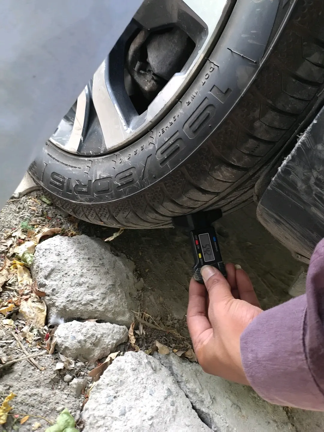 2018 Honda WR-V 1.2L I-VTEC VX MT, CNG, Manual, 85,253 km, tyre