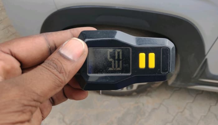 2024 Maruti FRONX ALPHA 1.0L TURBO 6 AT, Petrol, Automatic, 4,682 km, tyre