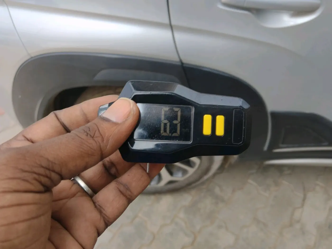 2024 Maruti FRONX ALPHA 1.0L TURBO 6 AT, Petrol, Automatic, 4,682 km, tyre