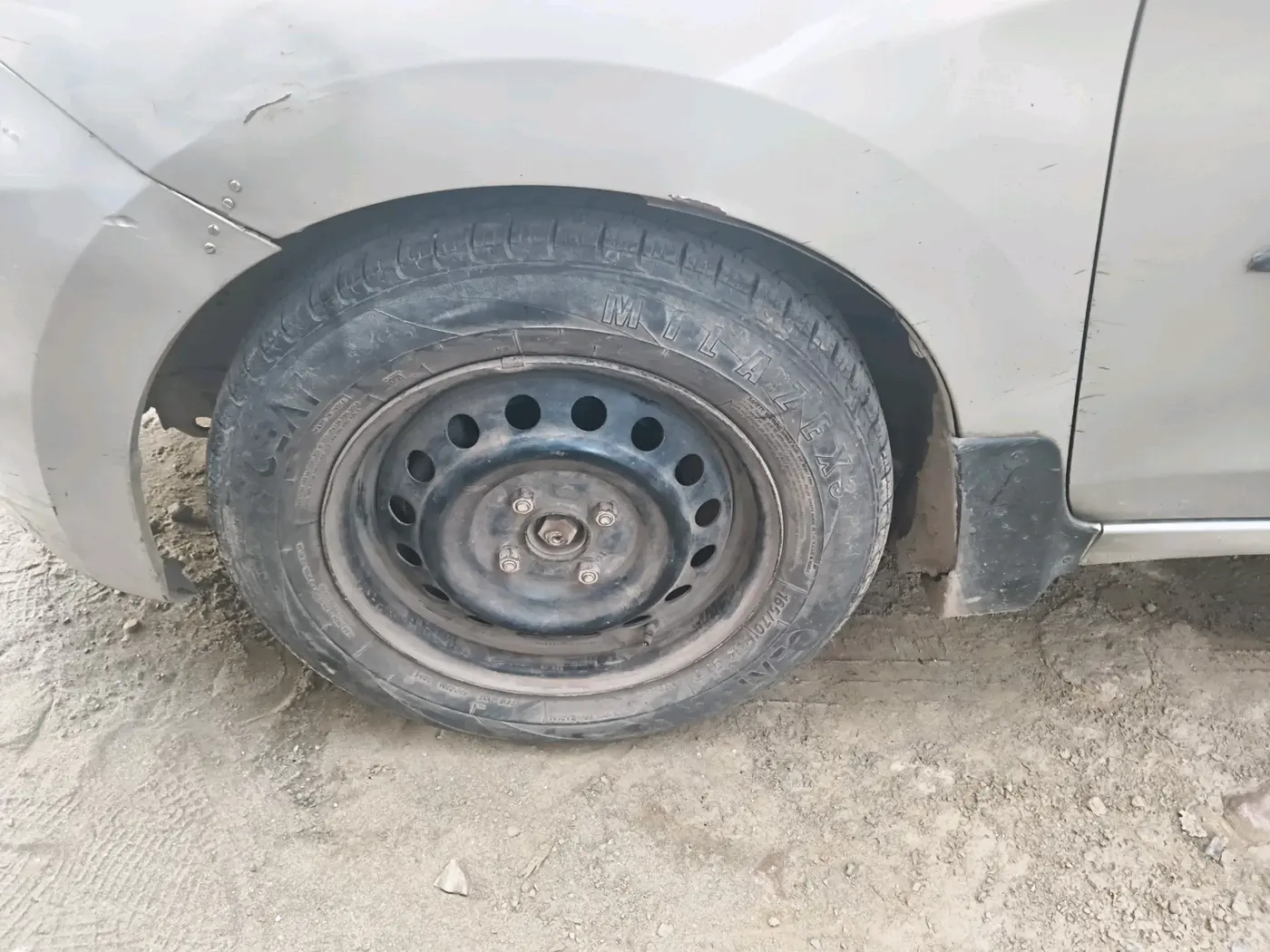 2017 Maruti Celerio VXI CNG, CNG, Manual, 68,837 km, tyre