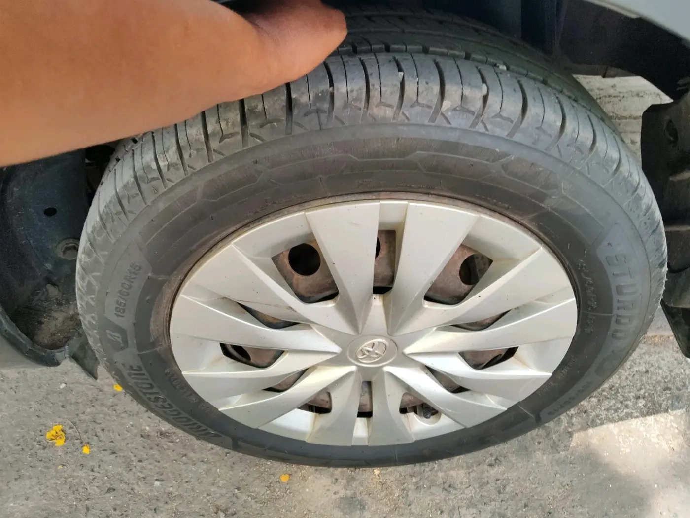2018 Toyota YARIS G CVT, Petrol, Automatic, 36,975 km, tyre