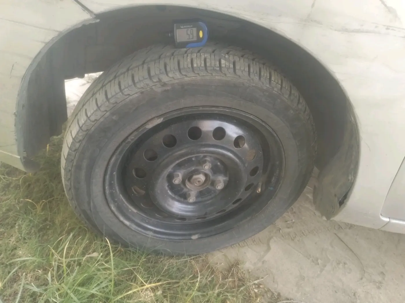 2012 Maruti Wagon R 1.0 VXI, Petrol, Manual, 69,370 km, tyre