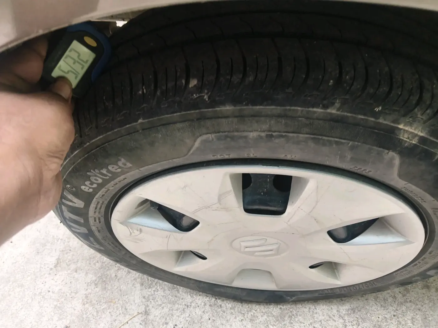 2024 Maruti New Wagon-R VXI CNG 1.0, CNG, Manual, 40,537 km, tyre