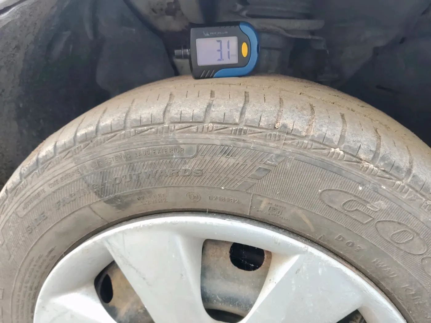2013 Nissan Micra XL PETROL, Petrol, Manual, 35,253 km, tyre