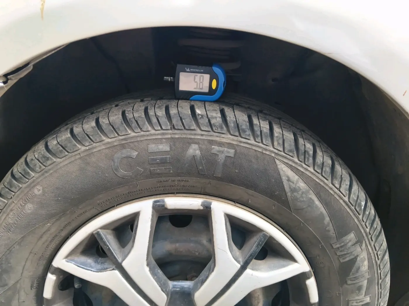 2018 Nissan Sunny XL, Petrol, Manual, 1,47,608 km, tyre