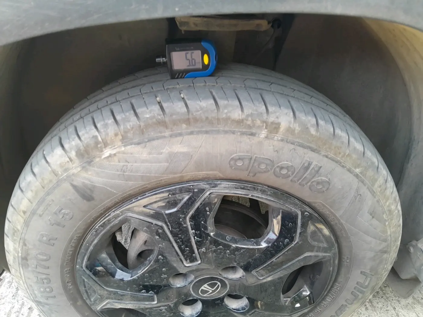 2024 Tata PUNCH ACCOMPLISHED MT, Petrol, Manual, 23,061 km, tyre