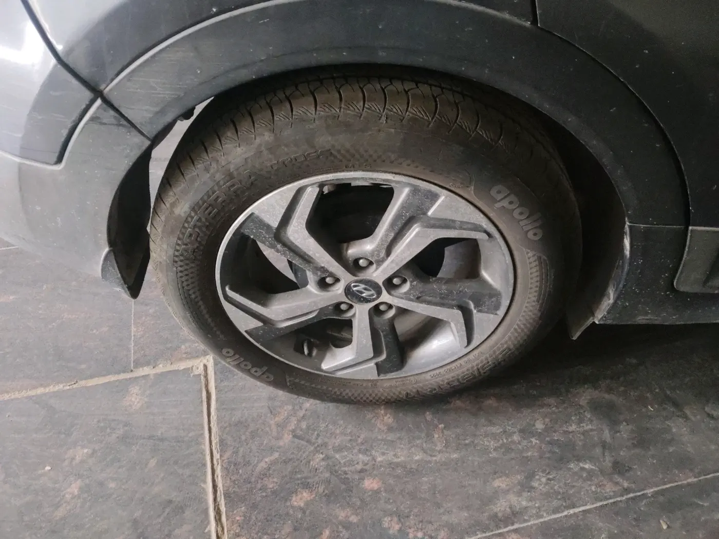 2019 Hyundai Creta SX AT 1.6 DIESEL, Diesel, Automatic, 90,000 km, tyre