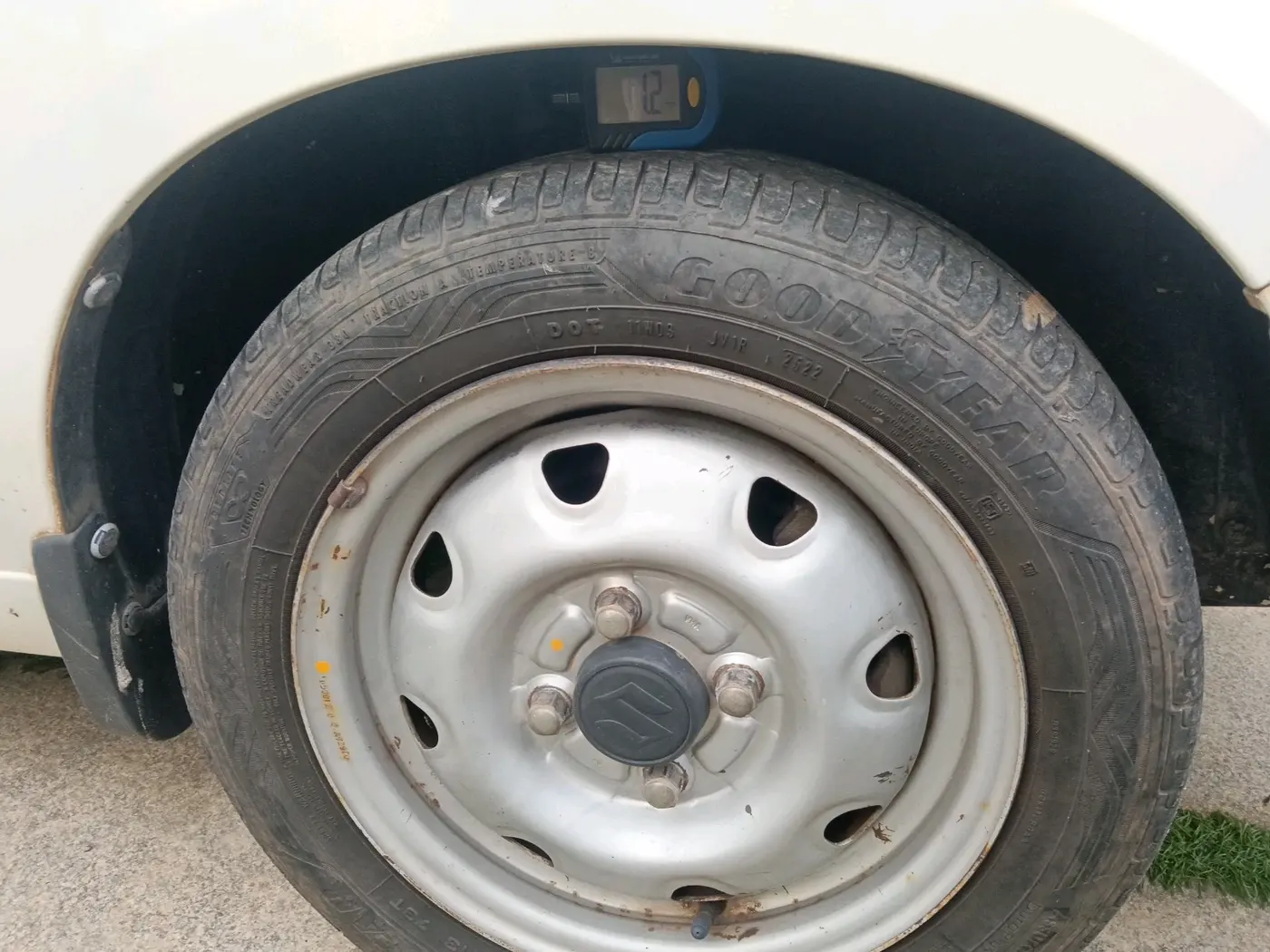 2012 Maruti Alto K10 LXI, Petrol, Manual, 67,543 km, tyre