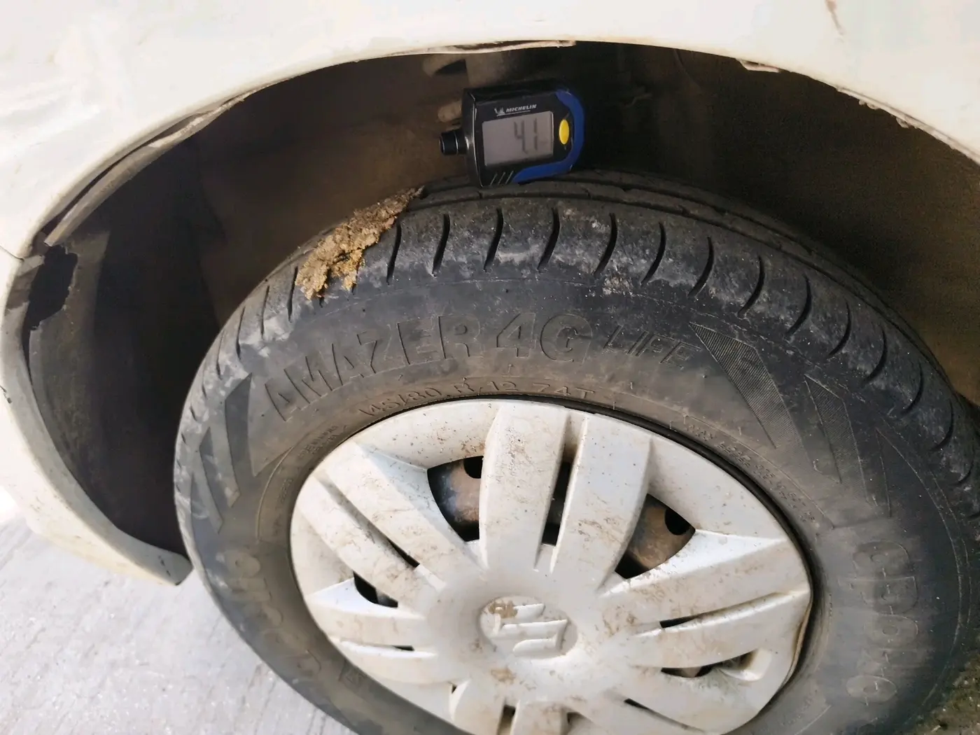 2019 Maruti Alto 800 LXI, Petrol, Manual, 69,824 km, tyre