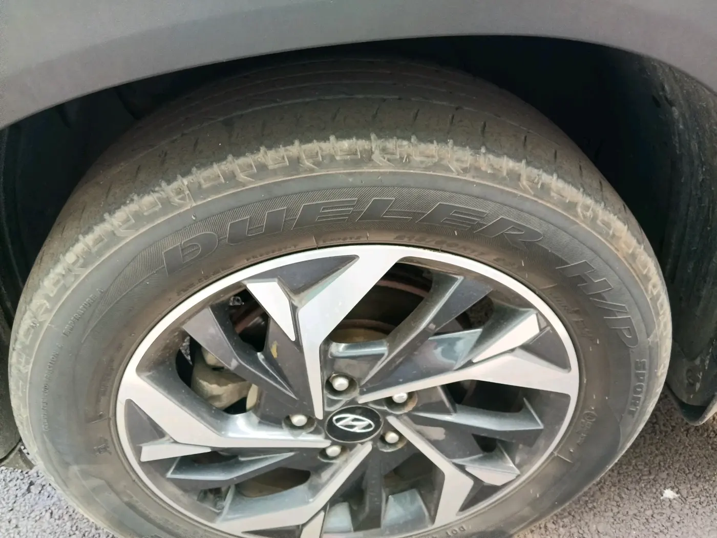 2022 Hyundai Creta SX (O) 1.5 DIESEL, Diesel, Manual, 1,05,921 km, tyre