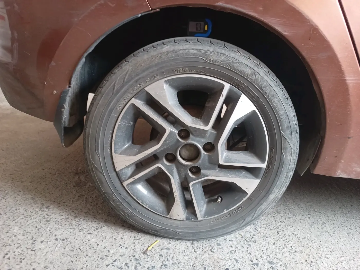 2018 Tata TIGOR XZ (O) PETROL, Petrol, Manual, 57,933 km, tyre