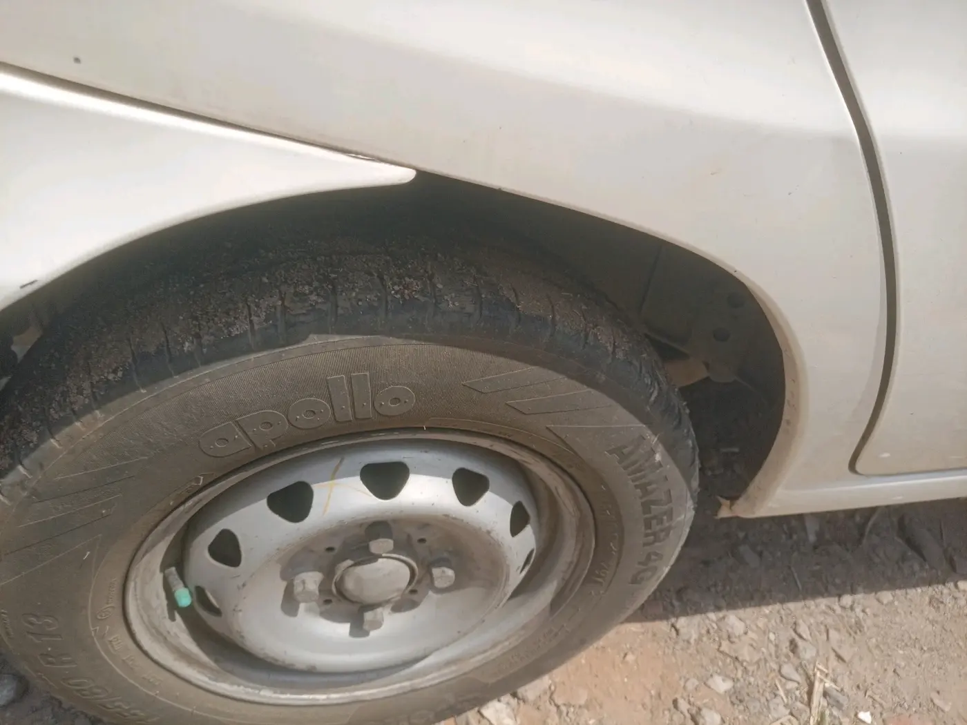 2014 Tata Indica EV2 LS, Diesel, Manual, 1,57,048 km, tyre