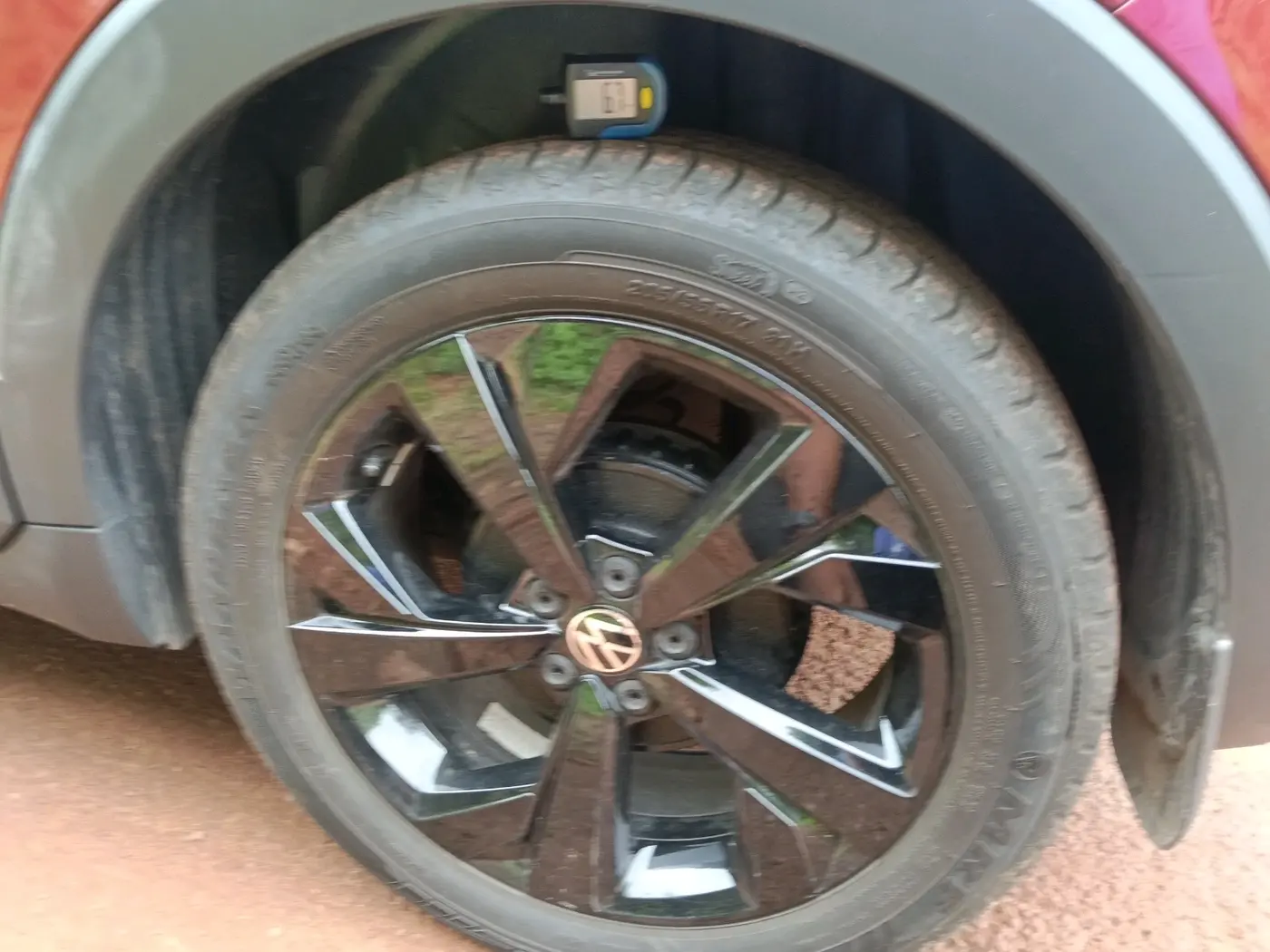 2025 Volkswagen TAIGUN GT PLUS 1.5 TSI DSG, Petrol, Automatic, 2,872 km, tyre