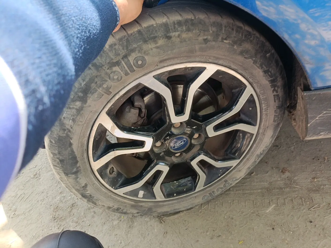 2018 Ford Ecosport TITANIUM 1.5L PETROL, Petrol, Manual, 99,890 km, tyre