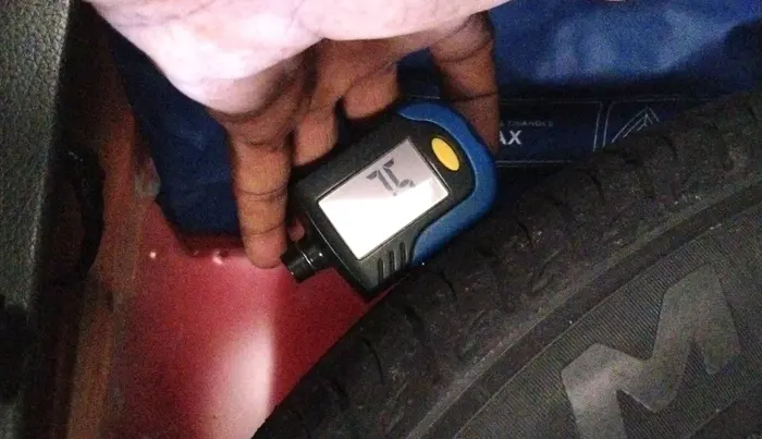 2024 Maruti BREZZA LXI, Petrol, Manual, 18,029 km, tyre