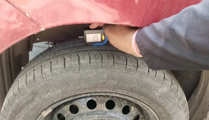 2018 Maruti Celerio VXI CNG, CNG, Manual, 1,38,184 km, tyre