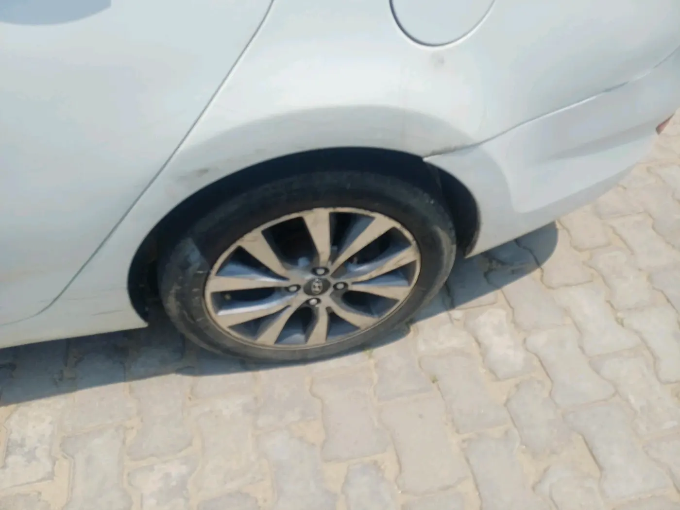 2011 Hyundai Verna FLUIDIC 1.6 VTVT SX, CNG, Manual, 96,520 km, tyre
