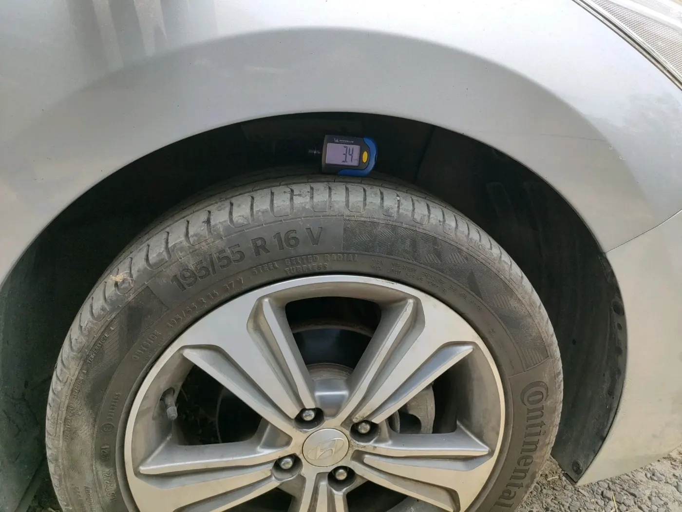 2019 Hyundai Verna 1.6 VTVT SX O, Petrol, Manual, 39,911 km, tyre