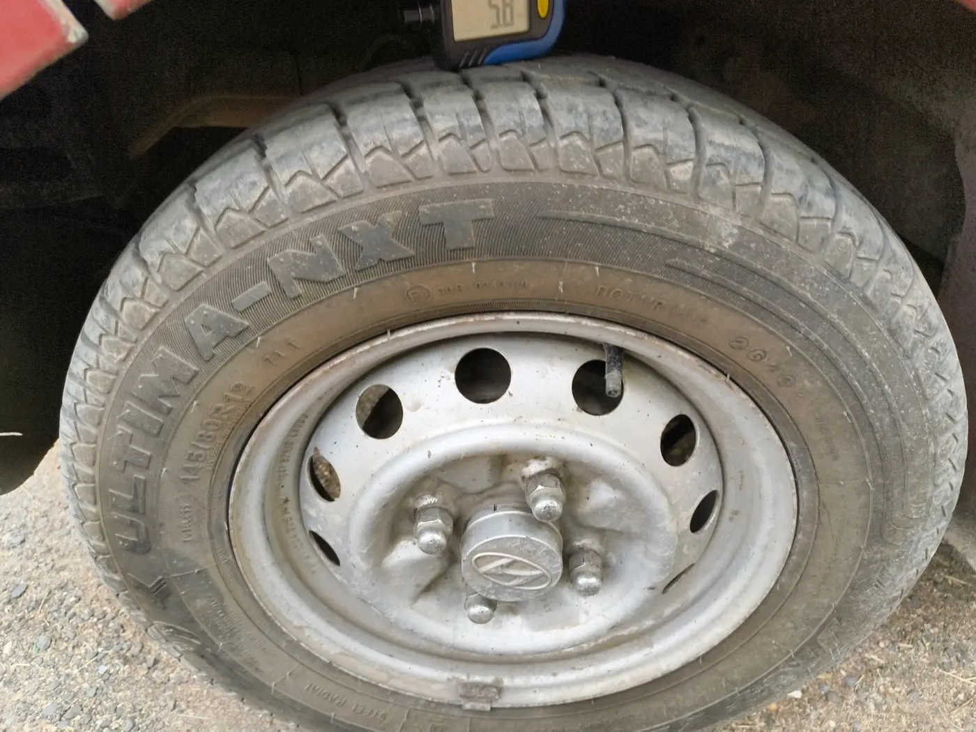 2012 Hyundai Eon ERA, Petrol, Manual, 33,200 km, tyre