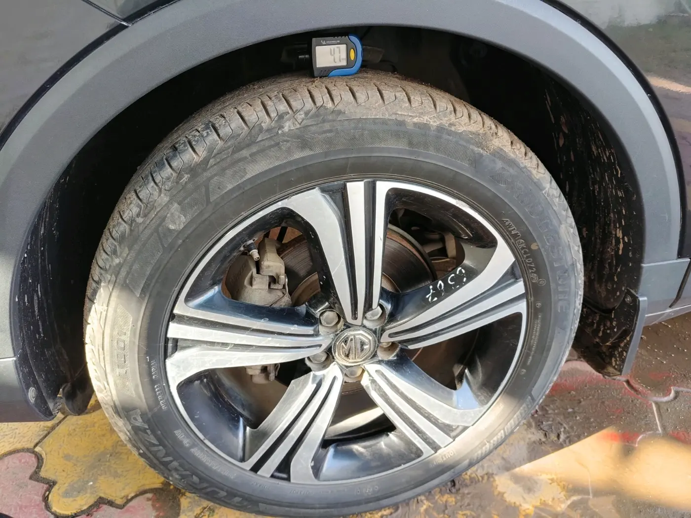2022 MG ASTOR SHARP 1.5 MT, Petrol, Manual, 58,446 km, tyre