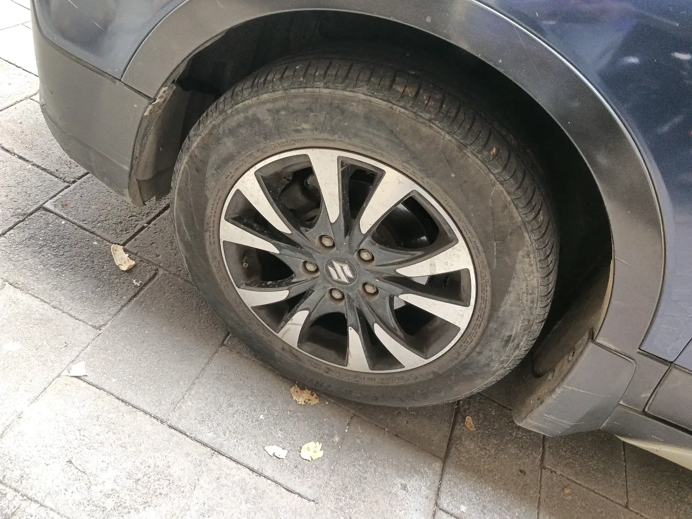 2018 Maruti S Cross ZETA 1.3, Diesel, Manual, 1,31,650 km, tyre