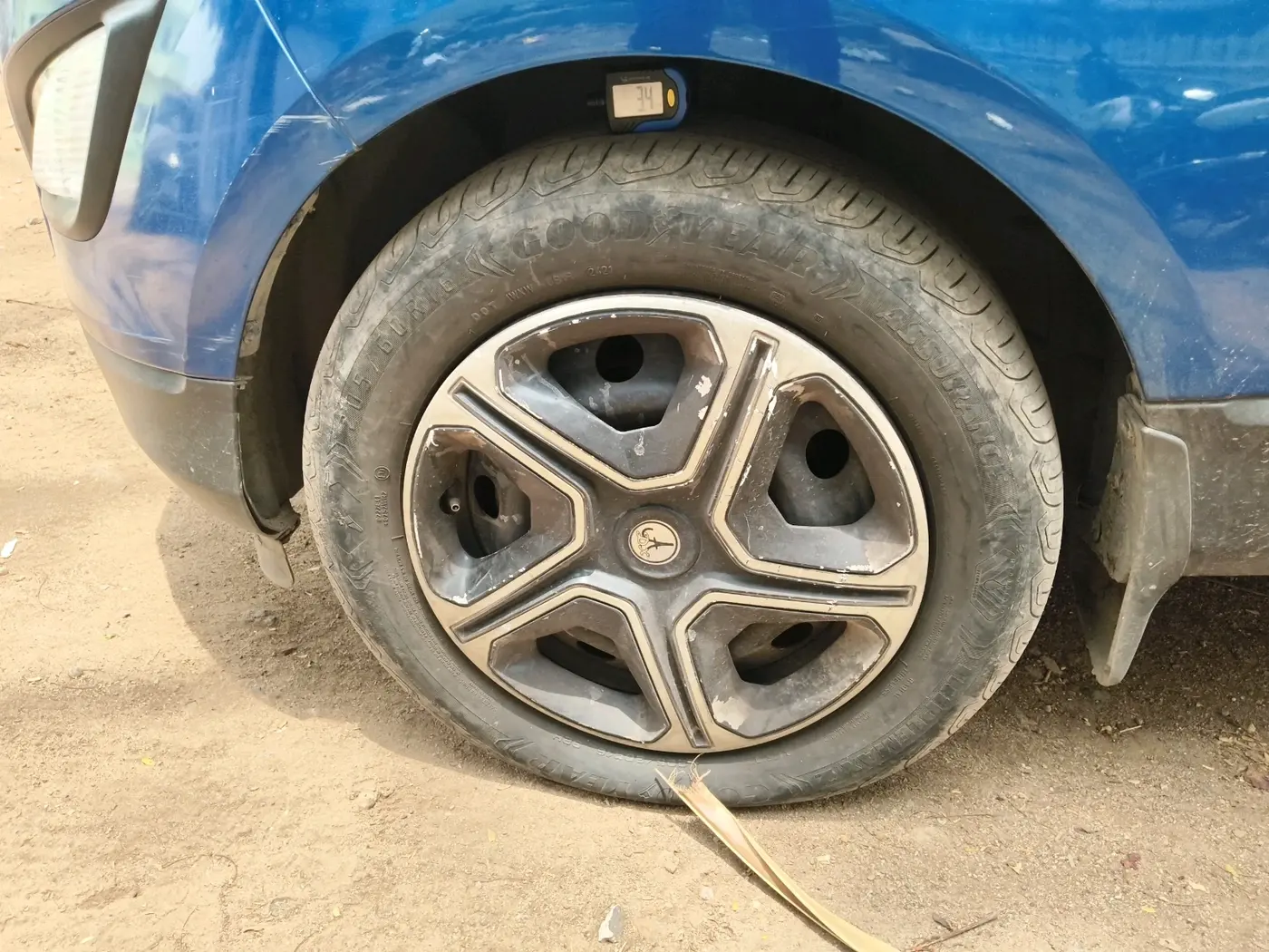2018 Ford Ecosport TREND+ 1.5L DIESEL, Diesel, Manual, 1,02,414 km, tyre