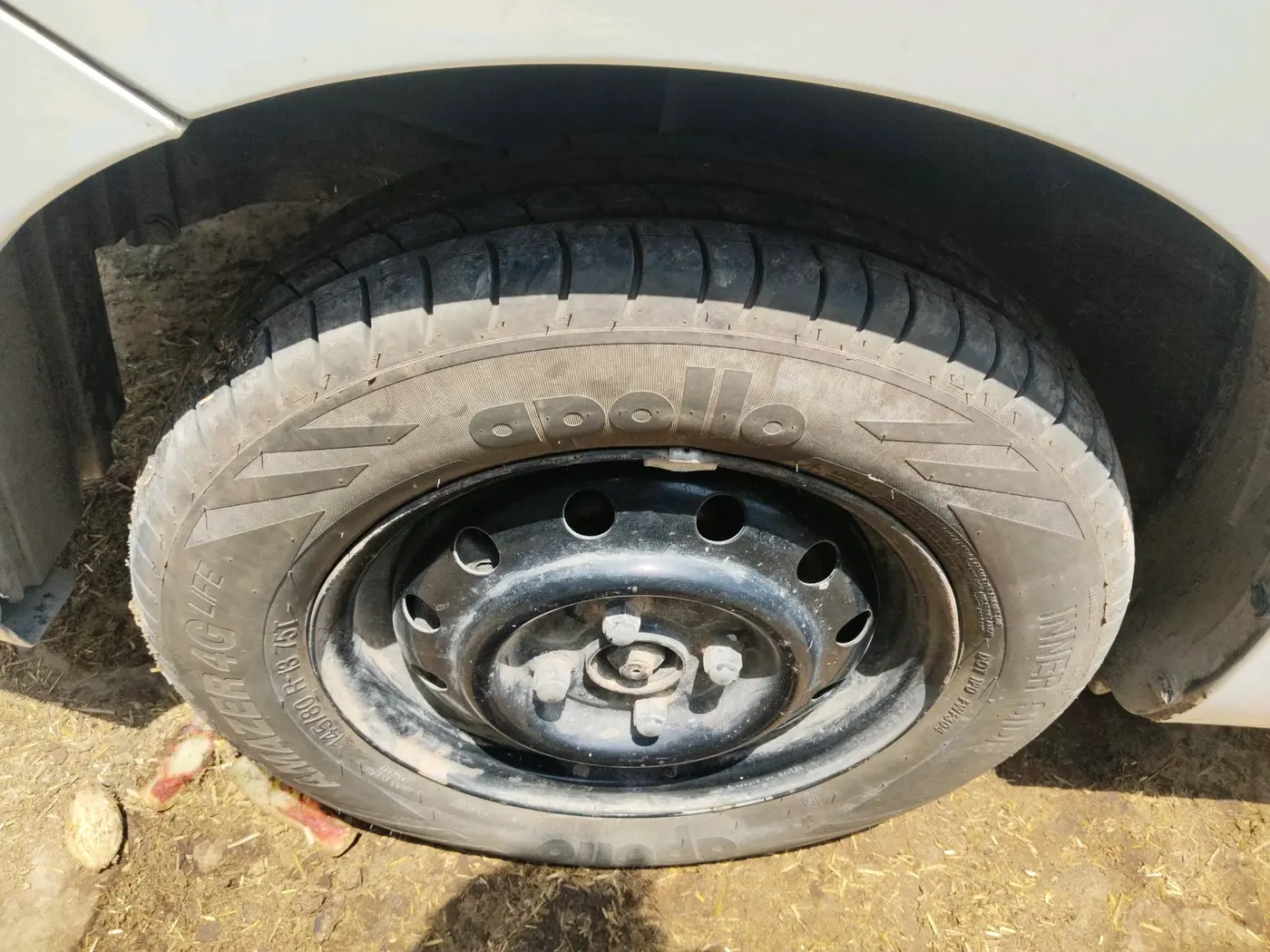 2016 Maruti Wagon R 1.0 LXI, Petrol, Manual, 41,415 km, tyre