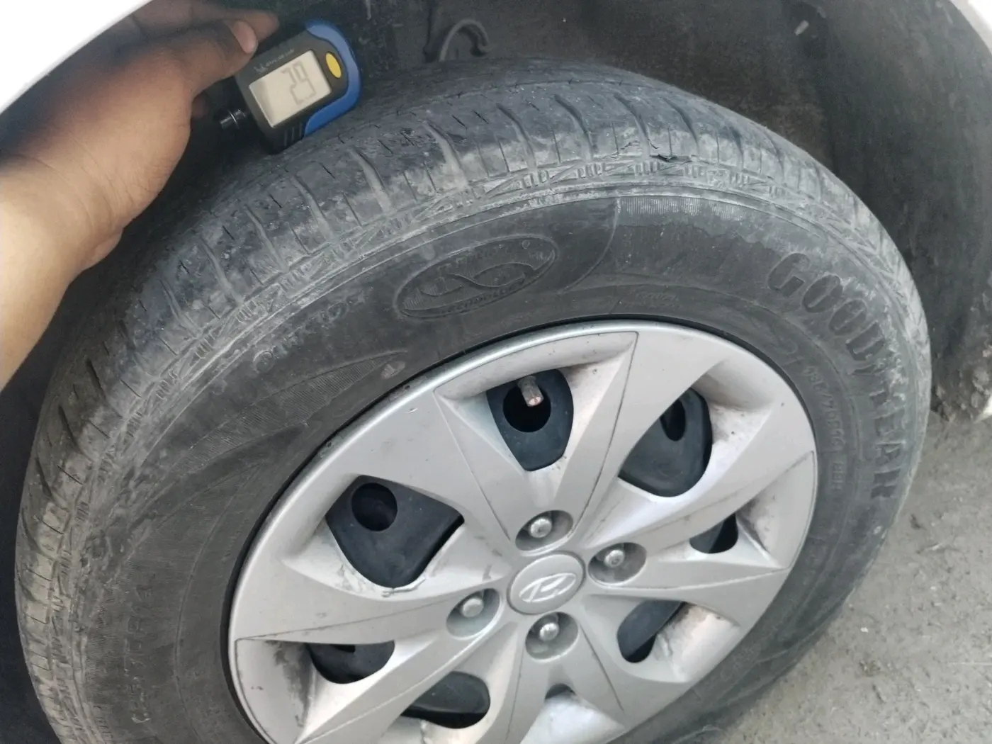 2019 Hyundai Elite i20 MAGNA PLUS 1.2, CNG, Manual, 93,002 km, tyre