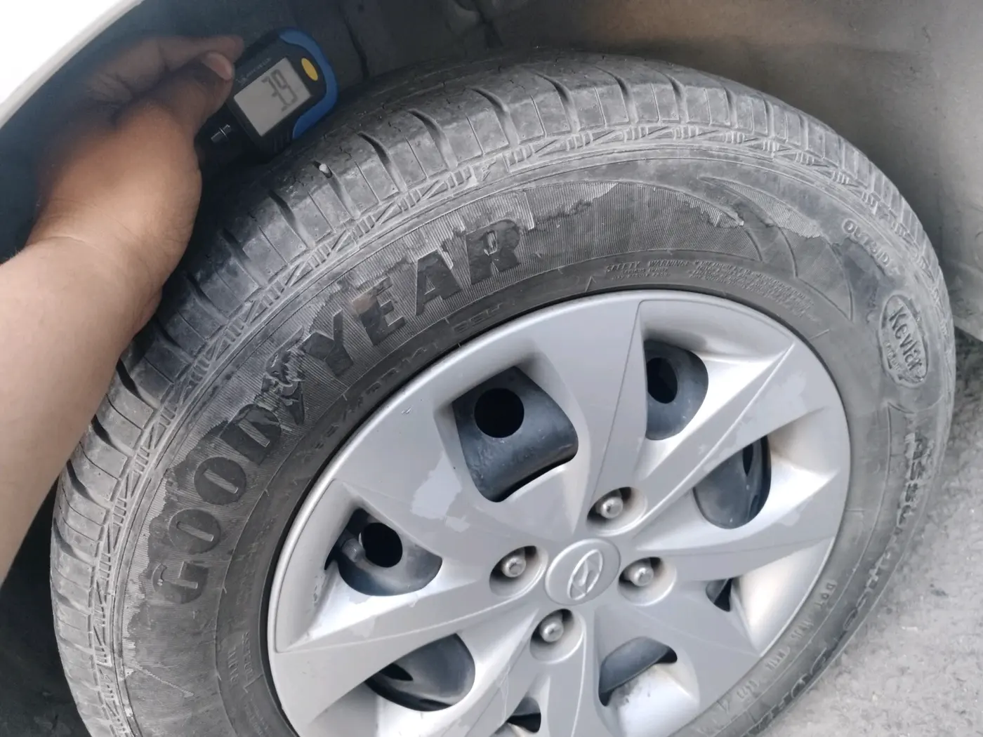 2019 Hyundai Elite i20 MAGNA PLUS 1.2, CNG, Manual, 93,002 km, tyre