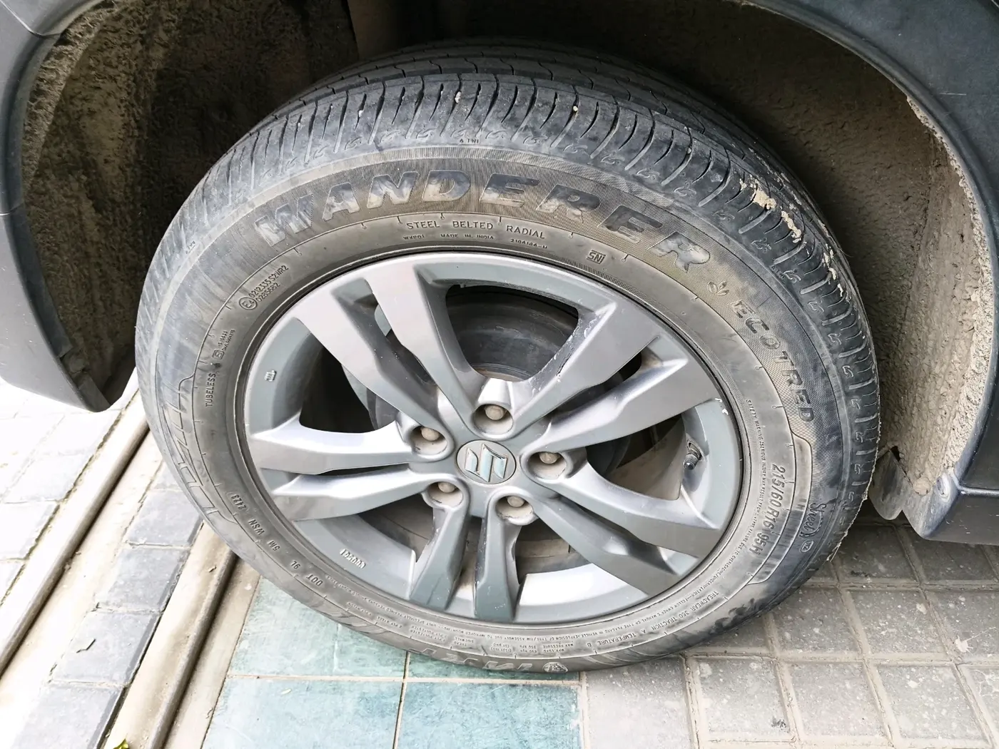 2018 Maruti Vitara Brezza ZDI PLUS, Diesel, Manual, 65,334 km, tyre