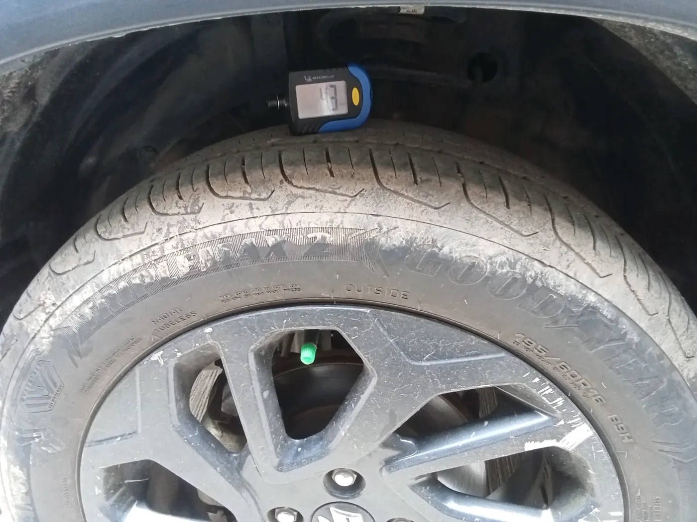 2023 Maruti FRONX DELTA PLUS 1.2MT, Petrol, Manual, 33,934 km, tyre