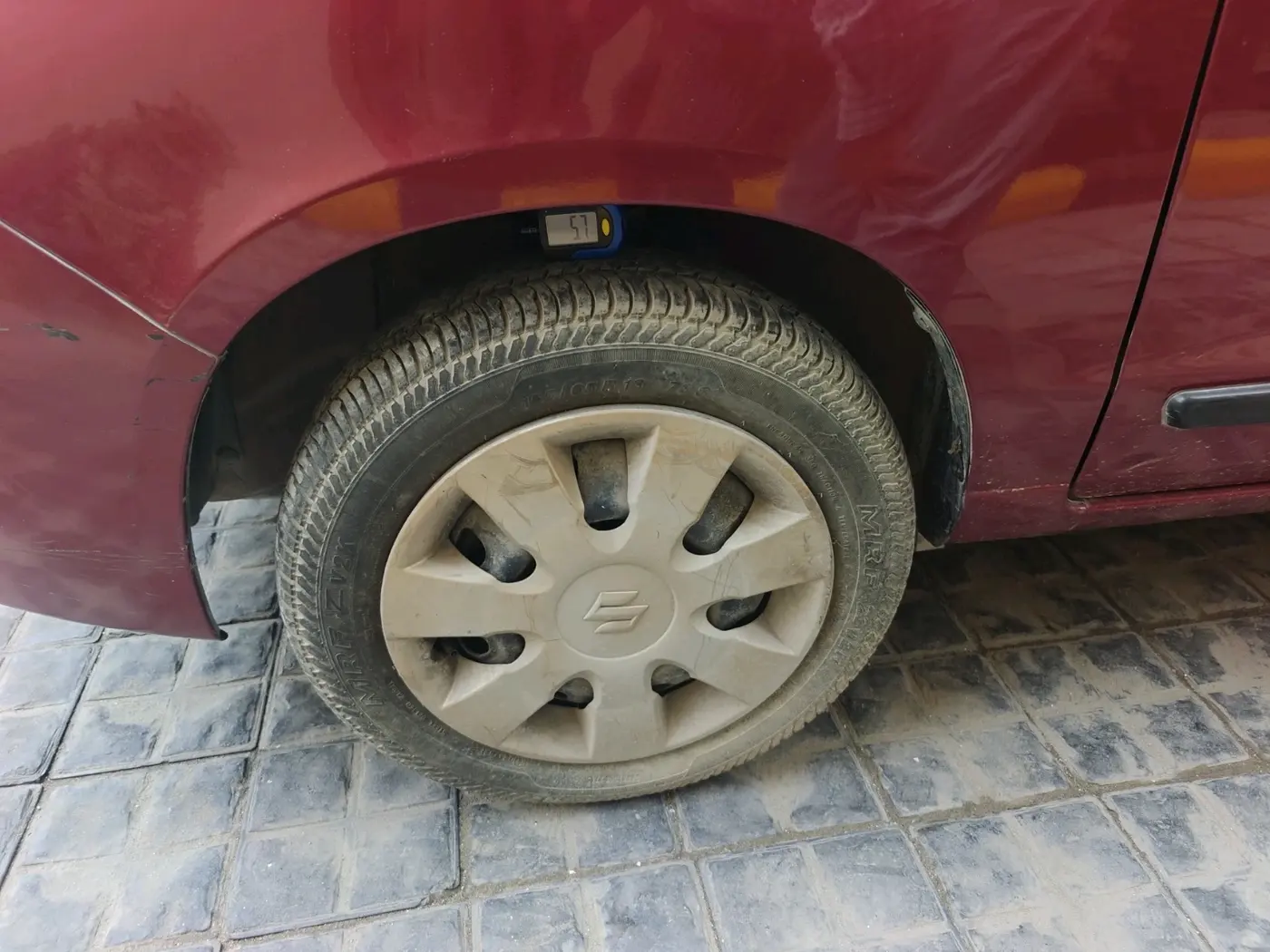 2012 Maruti Alto K10 VXI, Petrol, Manual, 38,602 km, tyre