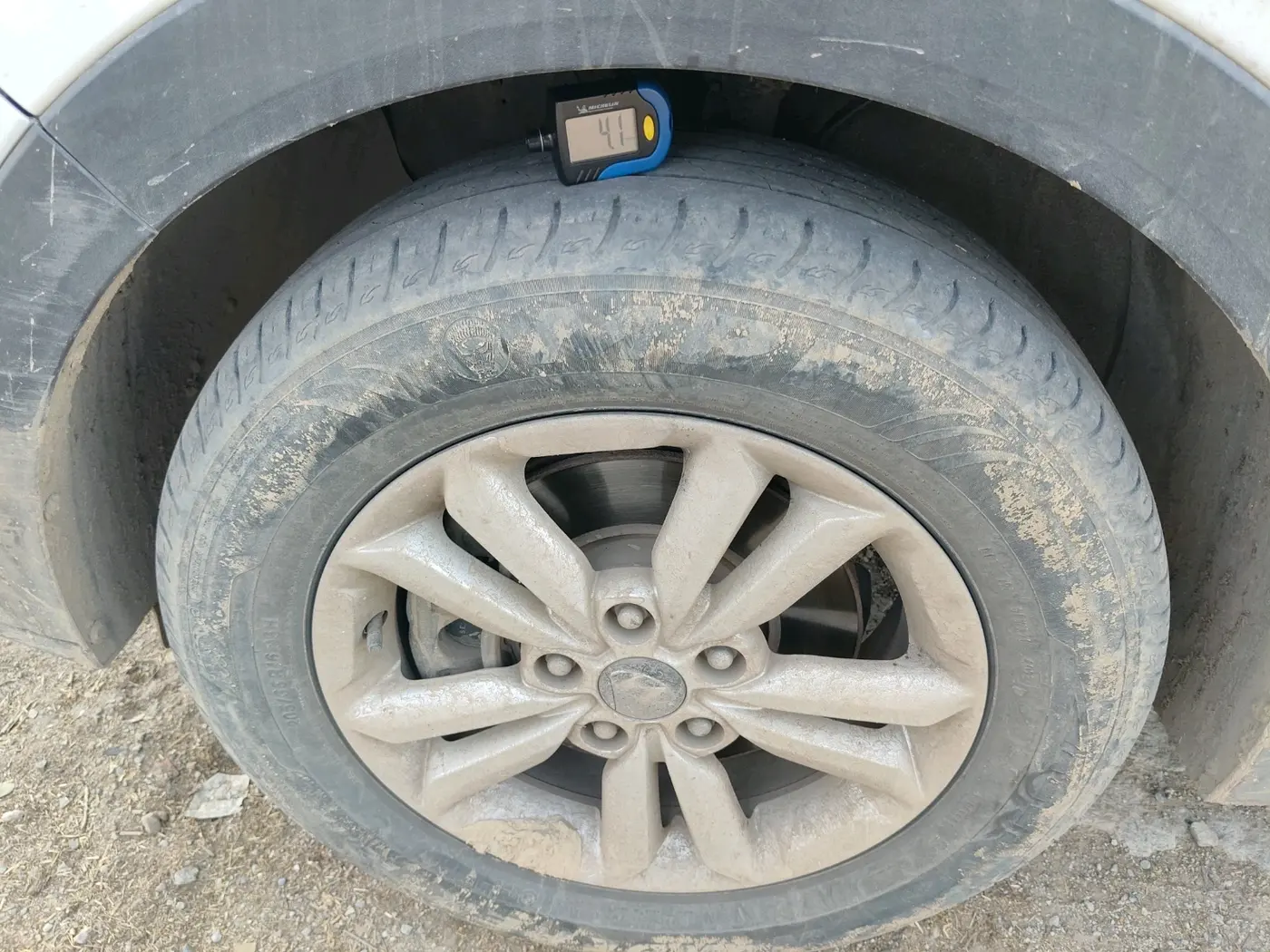 2017 Hyundai Creta SX 1.6 DIESEL, Diesel, Manual, 75,432 km, tyre