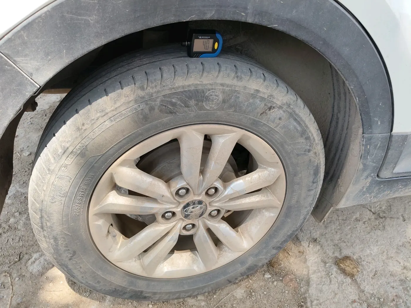 2017 Hyundai Creta SX 1.6 DIESEL, Diesel, Manual, 75,432 km, tyre