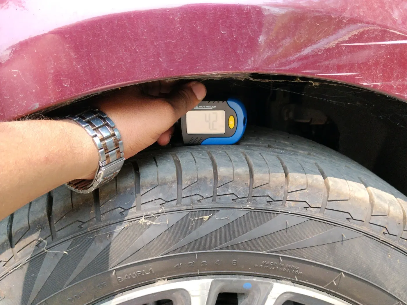 2018 Mahindra MARAZZO M8 7 STR, Diesel, Manual, 27,806 km, tyre