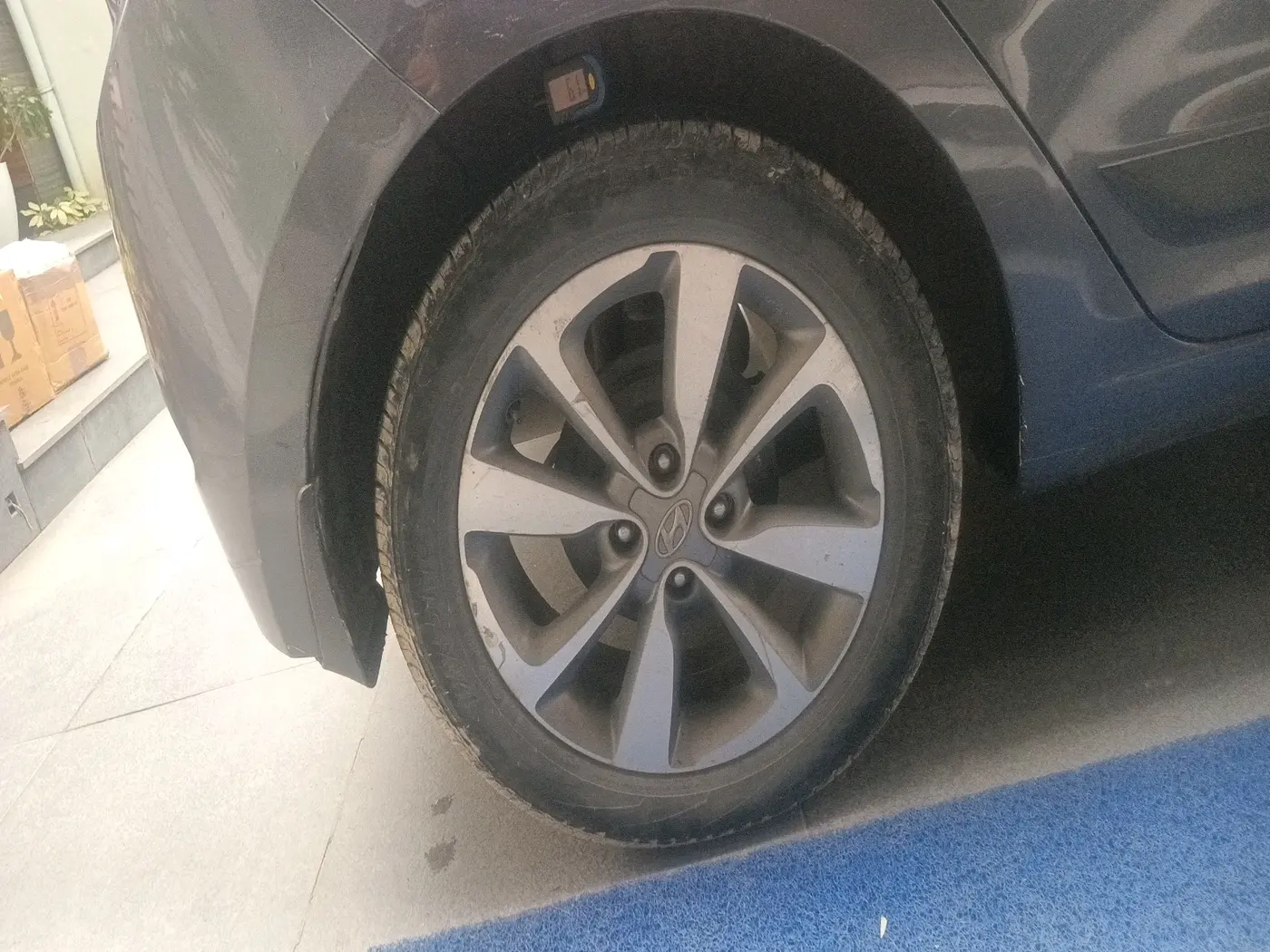 2015 Hyundai Elite i20 ASTA 1.2, Petrol, Manual, 59,808 km, tyre