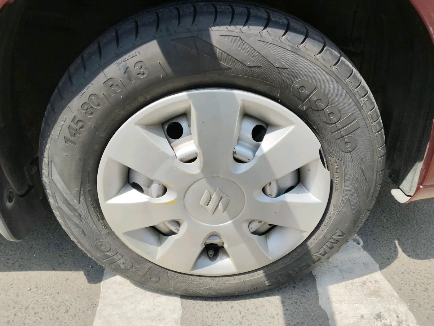 2012 Maruti Wagon R 1.0 LXI, Petrol, Manual, 38,973 km, tyre