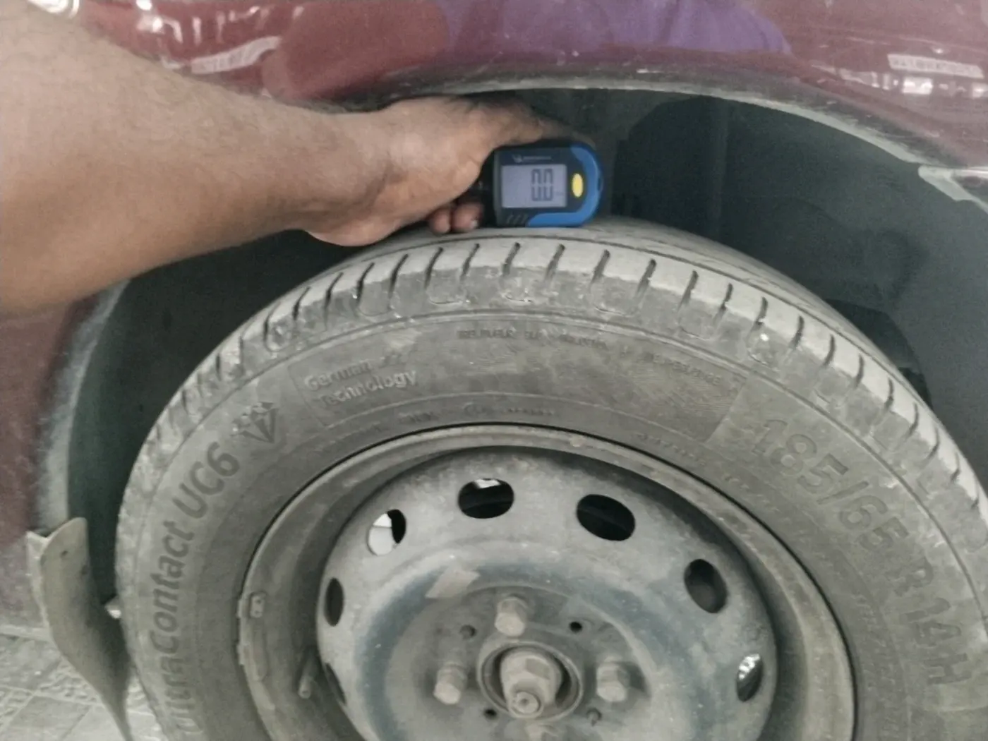 2012 Tata Indigo ECS LX TDI, Diesel, Manual, 83,963 km, tyre