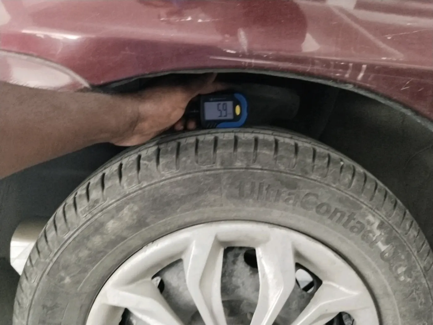 2012 Tata Indigo ECS LX TDI, Diesel, Manual, 83,963 km, tyre