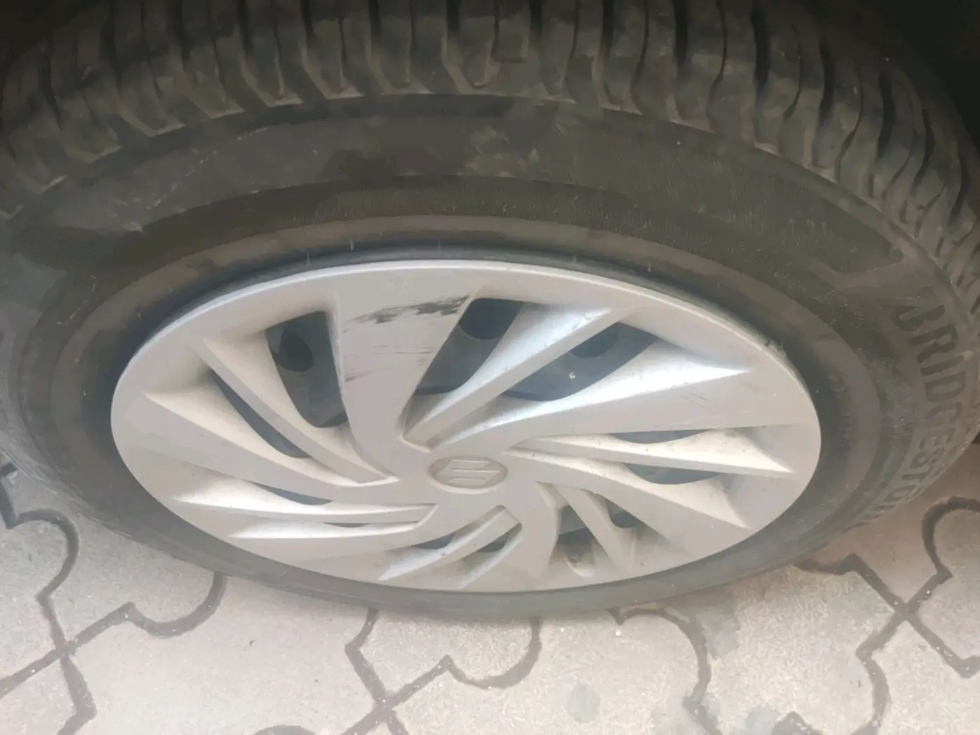 2022 Maruti Ertiga VXI CNG, CNG, Manual, 14,689 km, tyre