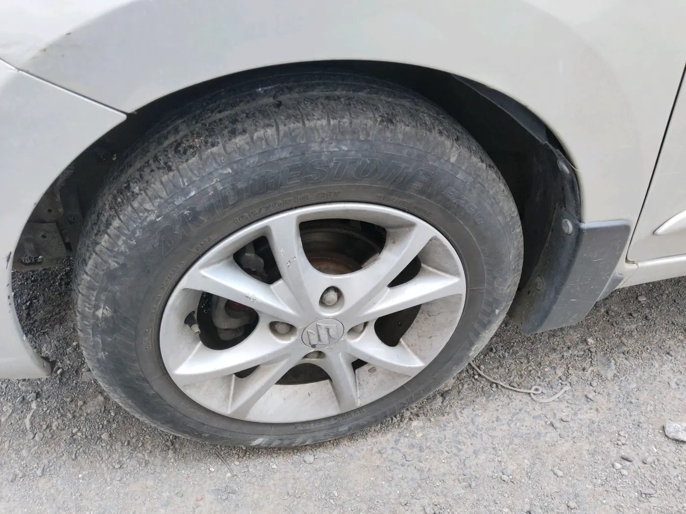 2018 Maruti Celerio VXI (O) CNG, CNG, Manual, 1,17,944 km, tyre