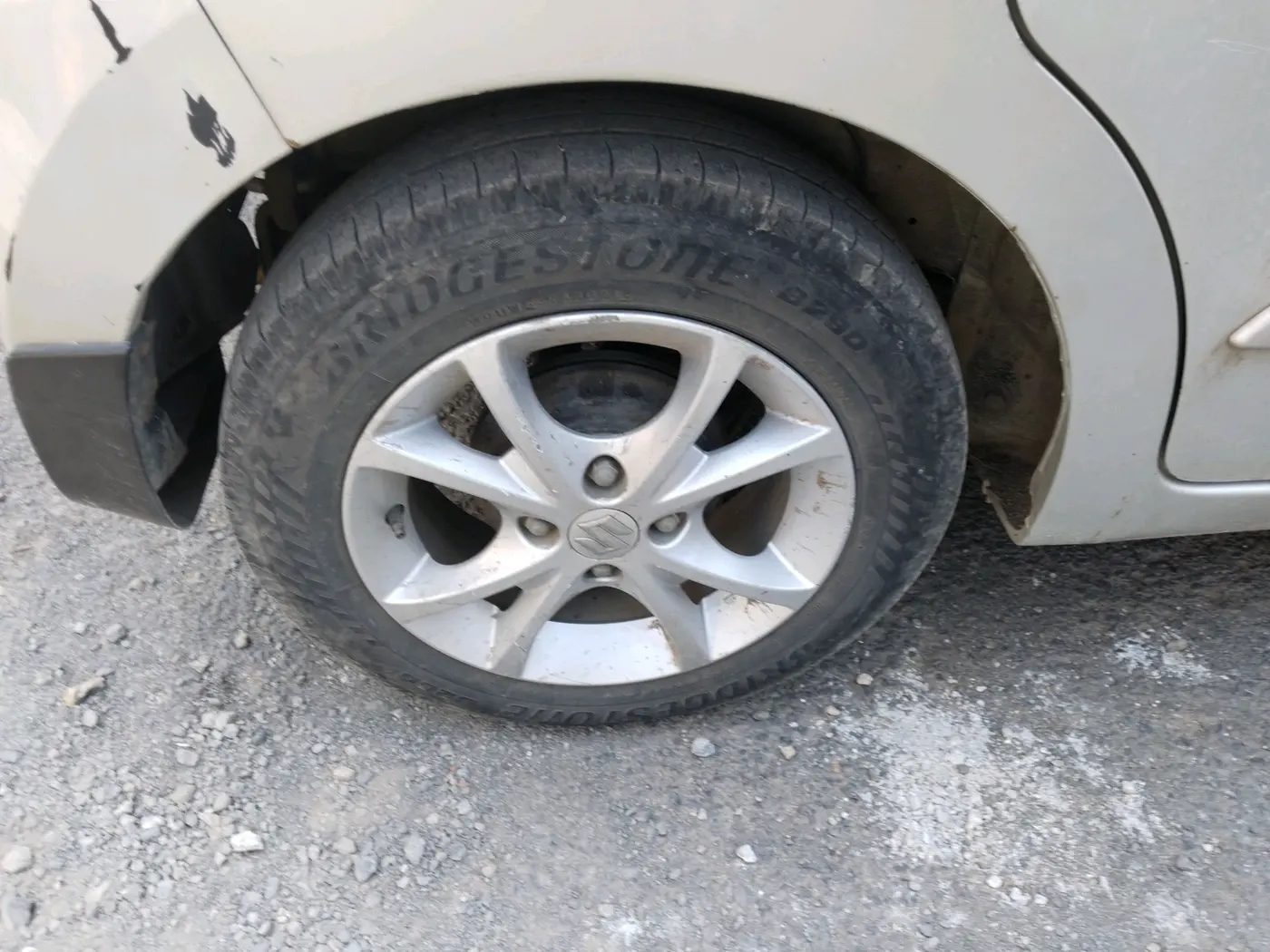 2018 Maruti Celerio VXI (O) CNG, CNG, Manual, 1,17,944 km, tyre