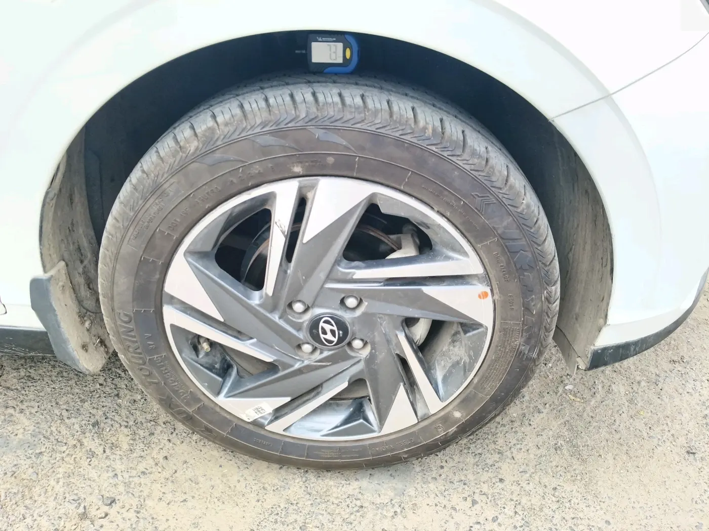 2022 Hyundai NEW I20 ASTA (O) 1.2 MT, Petrol, Manual, 23,416 km, tyre