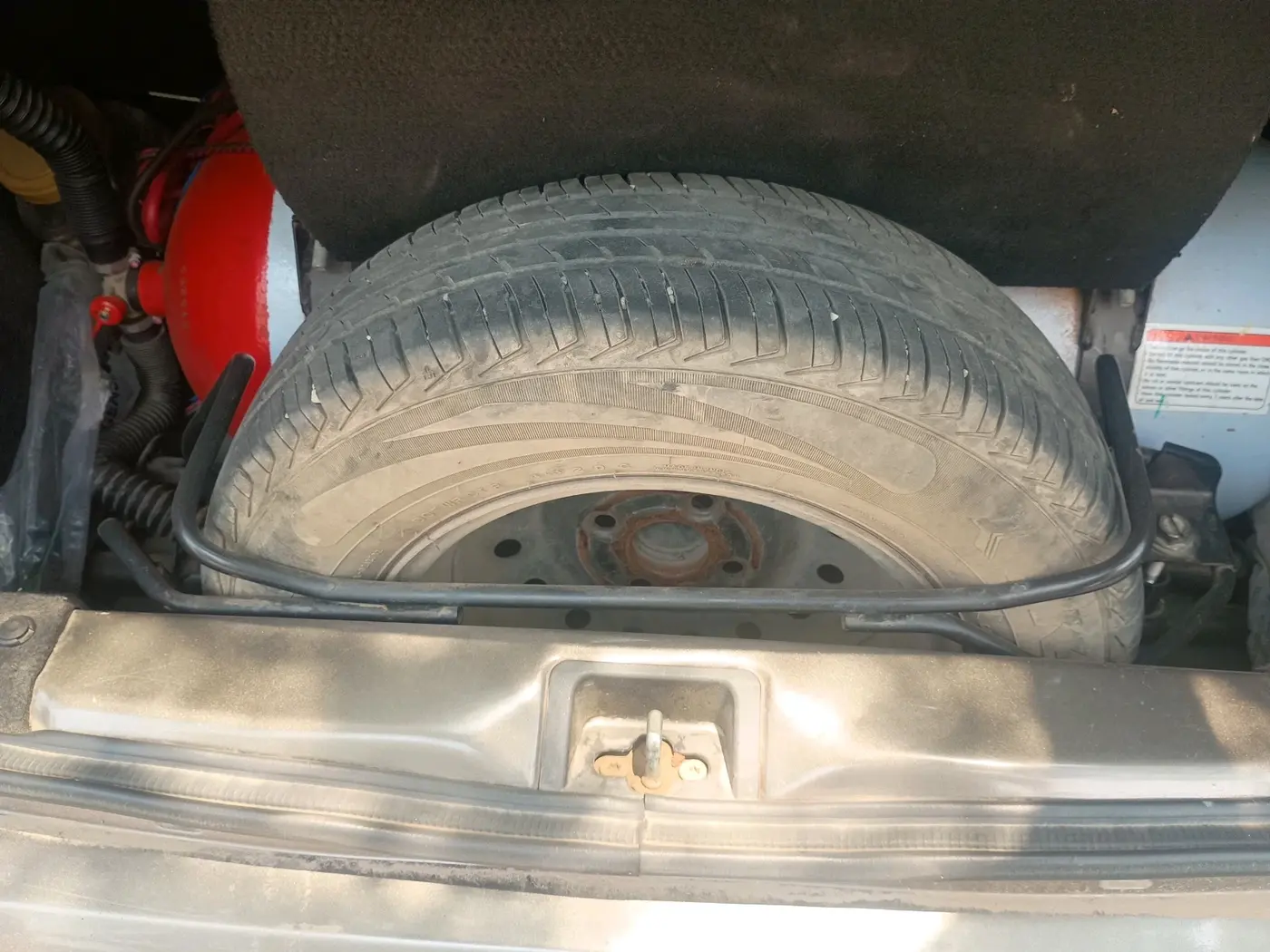 2021 Maruti New Wagon-R LXI CNG 1.0, CNG, Manual, 58,610 km, tyre