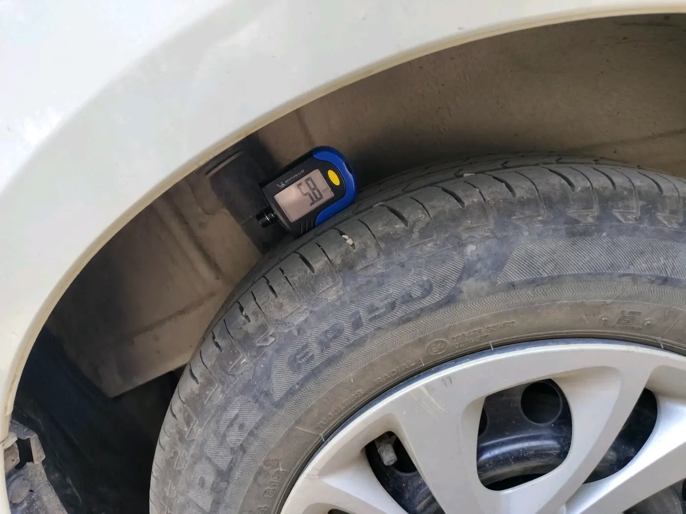 2022 Maruti Celerio VXI CNG, CNG, Manual, 92,643 km, tyre