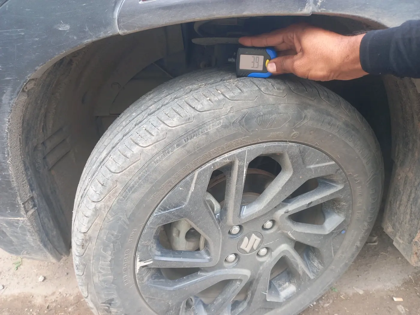 2024 Maruti FRONX DELTA PLUS 1.2MT, Petrol, Manual, 29,584 km, tyre